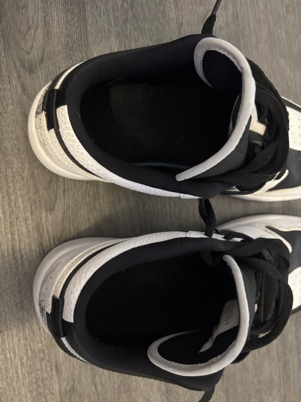 Nike Air Jordan 1 Low - Black/White Women's Sneakers - Picture 4 of 6